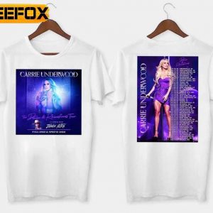 Carrie Underwood The Denim Rhinestones Tour 2023 T Shirt