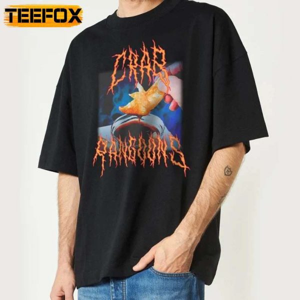 Crab Rangoon Heavy Metal T shirt