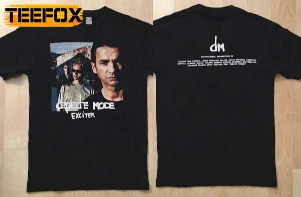 Depeche Mode Exciter Tour 2001 Band T Shirt