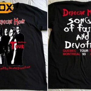 Depeche Mode Song Of Faith And Devotional Tour 1993 T Shirt