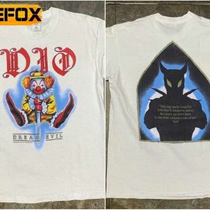 Dio Dream Evil White 1987 T Shirt