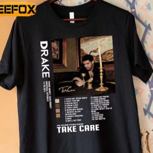 Drake Take Care Album T Shirt