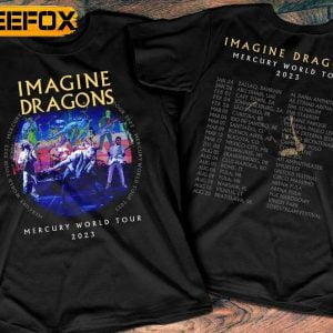 Imagine Dragons Mercury World Tour 2023 T Shirt