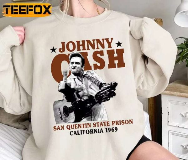 Johnny Cash San Quentin State Prison T Shirt