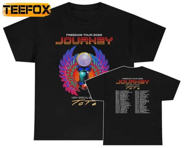 Journey Freedom 2023 Tour with Special Guest ToTo T Shirt