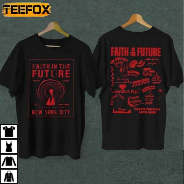 Louis Tomlinson Faith In The Future Tour T Shirt