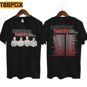 Matchbox Twenty Tour 2022 2023 T Shirt