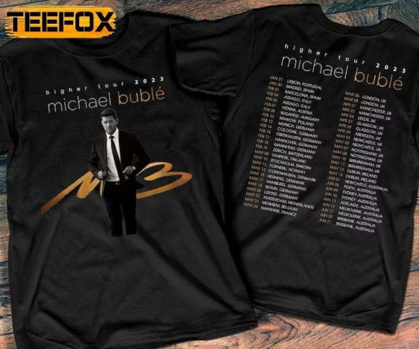 Michael Bubl Higher European Tour 2023 T Shirt