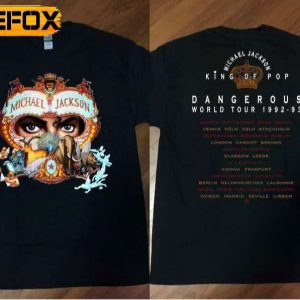 Michael Jackson Dangerous World Tour 1992 93 T Shirt