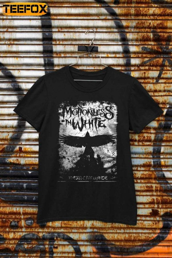 Motionless in White Band Black White T Shirt