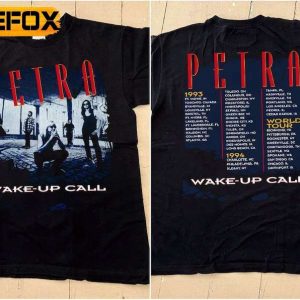 Petra Wake up Call 1993 1994 Album Tour T Shirt
