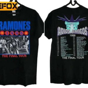 Ramones Adios Amigos The Final Tour 1996 T Shirt