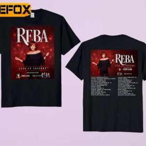 Reba Live In Concert w Clark Fall Tour 2023 T Shirt