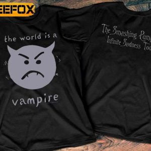 Smashing Pumpkins World Is A Vampire Infinite Sadness Tour 1996 T Shirt