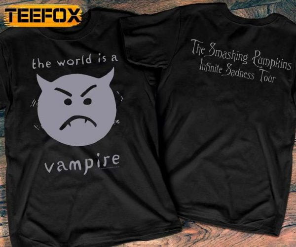 Smashing Pumpkins World Is A Vampire Infinite Sadness Tour 1996 T Shirt