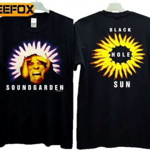 Soundgarden 1994 Black Hole Sun Superunknown Album Promo T Shirt