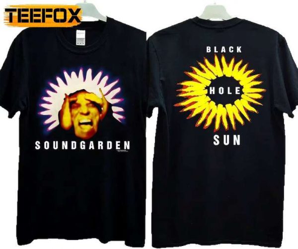 Soundgarden 1994 Black Hole Sun Superunknown Album Promo T Shirt