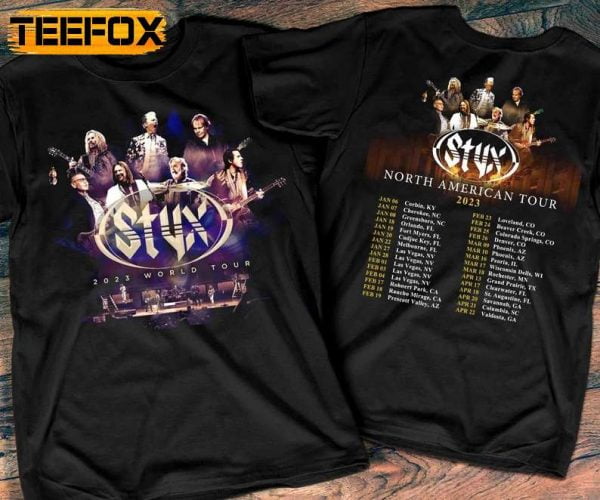 Styx North American Tour 2023 T Shirt