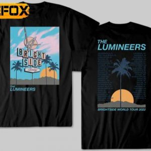 The Lumineers Brightside World Tour 2022 T Shirt