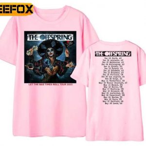 The Offspring Let The Bad Times Roll Tour 2023 T Shirt