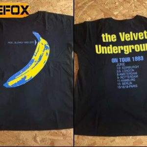 The Velvet Underground Peel Slowly And See 1993 T Shirt