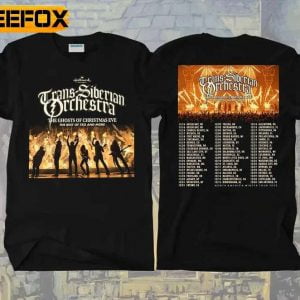 Trans Siberian Orchestra The Ghost Of Christmas Eve Winter Tour 2022 T Shirt