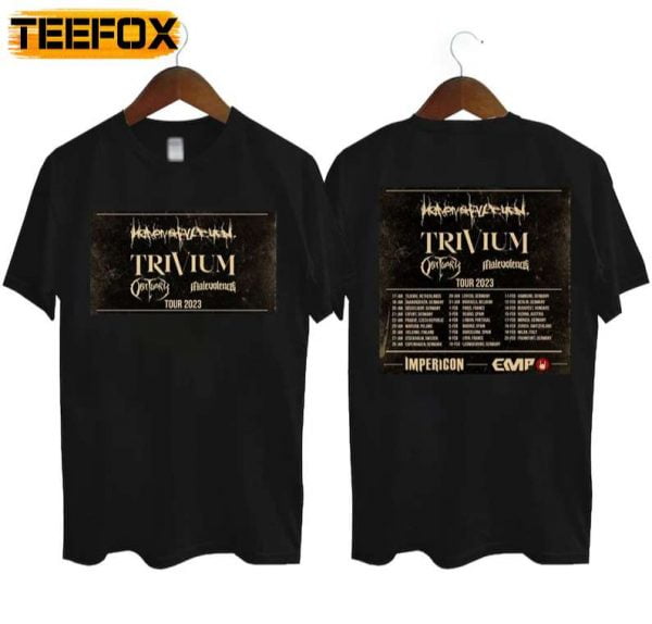 Trivium Tour 2023 T Shirt