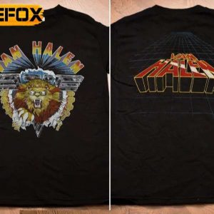 Van Halen Live 1982 Diver Down Tour T Shirt