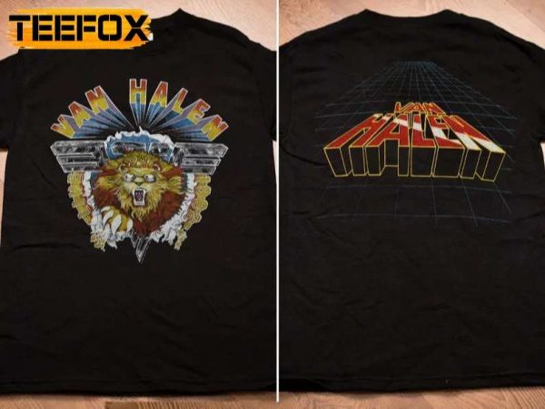 Van Halen Live 1982 Diver Down Tour T Shirt