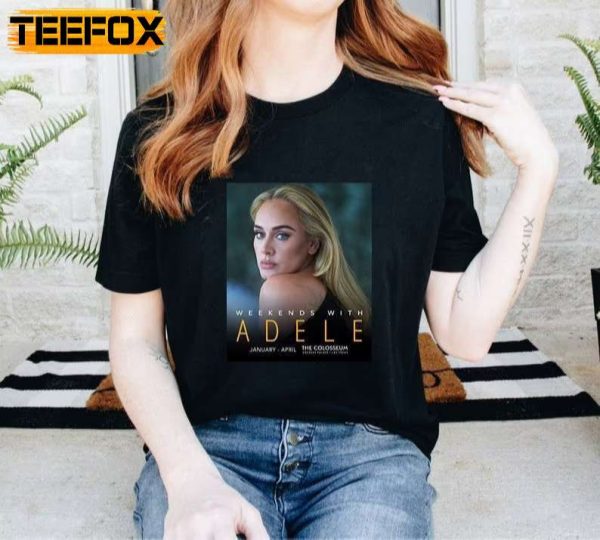 Weekends With Adele Tour 2022 T Shirt