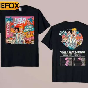 Yung Gravy Baby Gravy The Tour Concert 2022 T Shirt