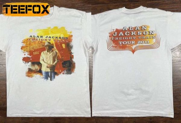 Alan Jackson Freight Train Tour 2011 T Shirt