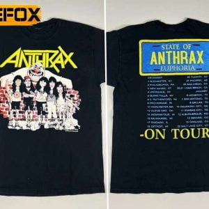 Anthrax On Tour 1987 Unisex T Shirt