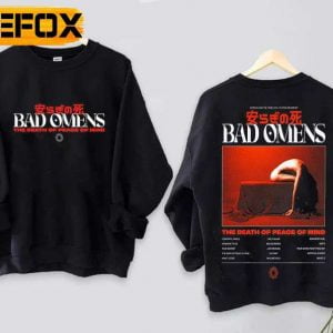 Bad Omens Band Track List A Tour Of The Concrete Jungle Tour 2022 2023 T Shirt