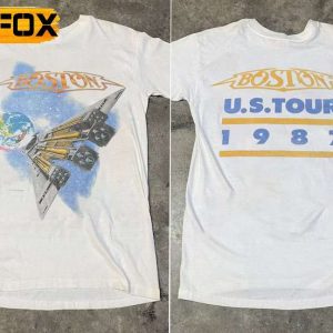 Boston World Tour Concert 1987 T Shirt