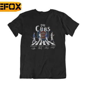 Chicago Cubs Abbey Road Signatures T shirt