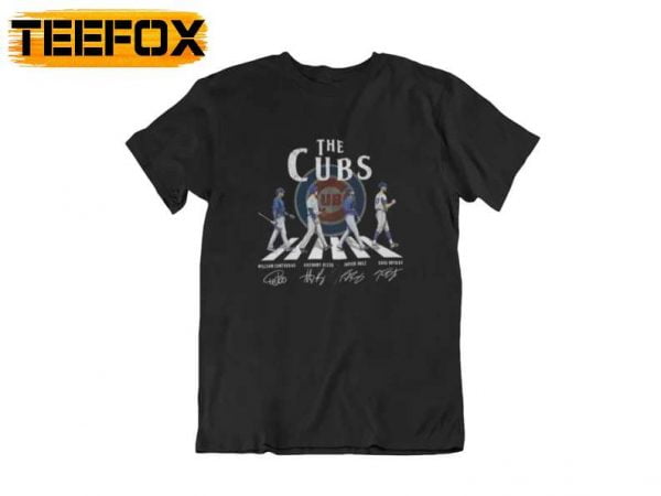 Chicago Cubs Abbey Road Signatures T shirt