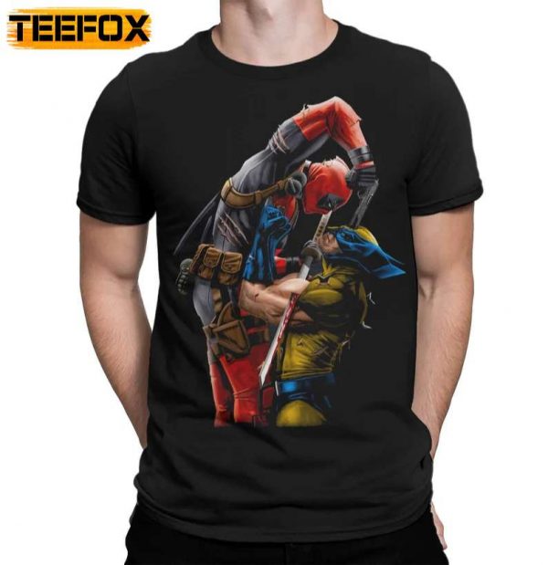 Deadpool vs Wolverine X Men T Shirt