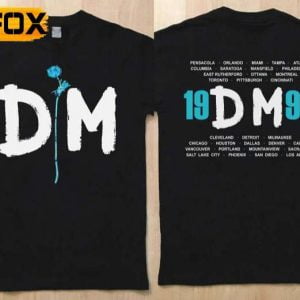 Depeche Mode Violator Tour 1990 T Shirt