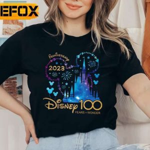 Disney 100th Anniversary Disney 100 Years of Wonder T Shirt 1