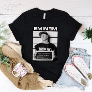 Eminem Slim Shady Mugshot T Shirt