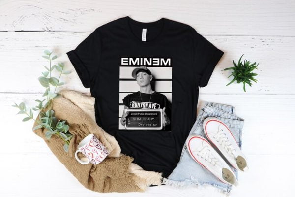 Eminem Slim Shady Mugshot T Shirt