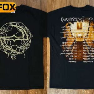 Evanescence Concert Tour 2007 T Shirt