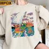 Grateful Dead Bears Sailing Boat Single Stitch 1995 Tour T Shirt