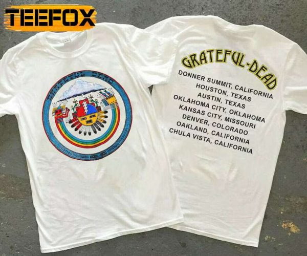 Grateful Dead Rock Band Tour Shirtintage T Shirt