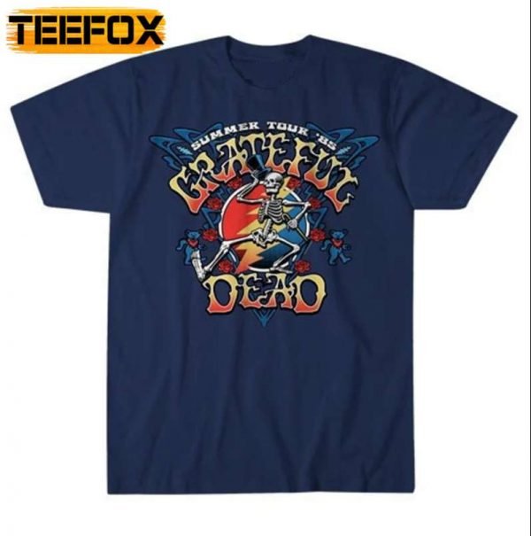 Grateful Dead Struttin Skelly Summer Tour 85 T Shirt