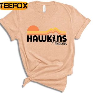 Hawkins Indiana Strange Things 85 Retro T Shirt