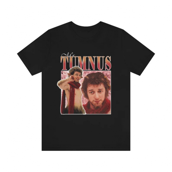 James McAvoy as Mr Tumnus Narnia T Shirt