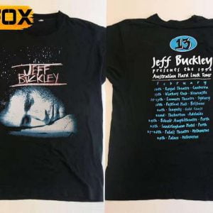 Jeff Buckley Hard Luck Tour 1996 T Shirt