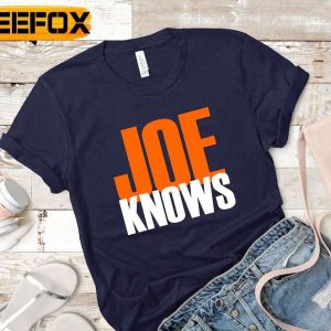 Joe Knows Cincinnati Bengals NFL Football T Shirt